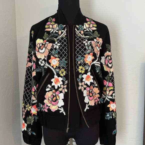 Incredibly ornate Needle and Thread bomber jacket - Picture 2 of 10